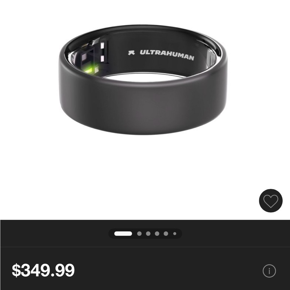 Ultrahuman Black Smart Ring